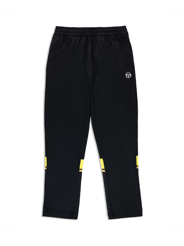 egonlab x sergio tacchini New Damarindo Track Pant- Black Beauty