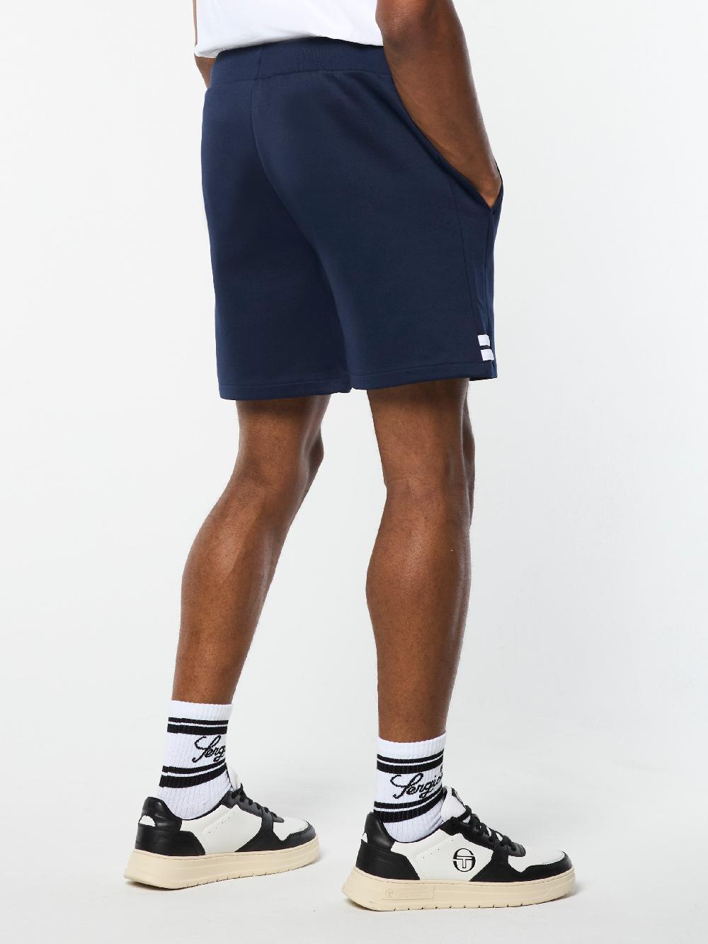 Egonlab X Sergio Tacchini New Orion Short- Maritime Blue/ White