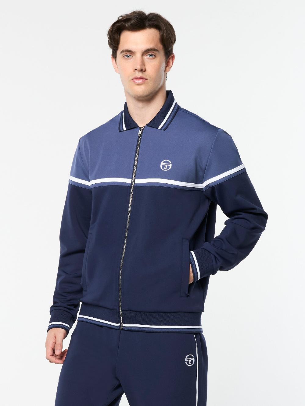 Egonlab X Sergio Tacchini Olmi Track Jacket- Eclipse