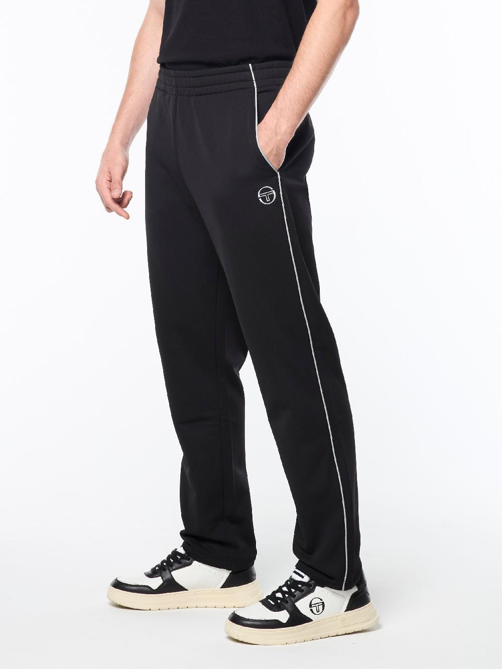 Egonlab X Sergio Tacchini Olmi Track Pant- Black Beauty