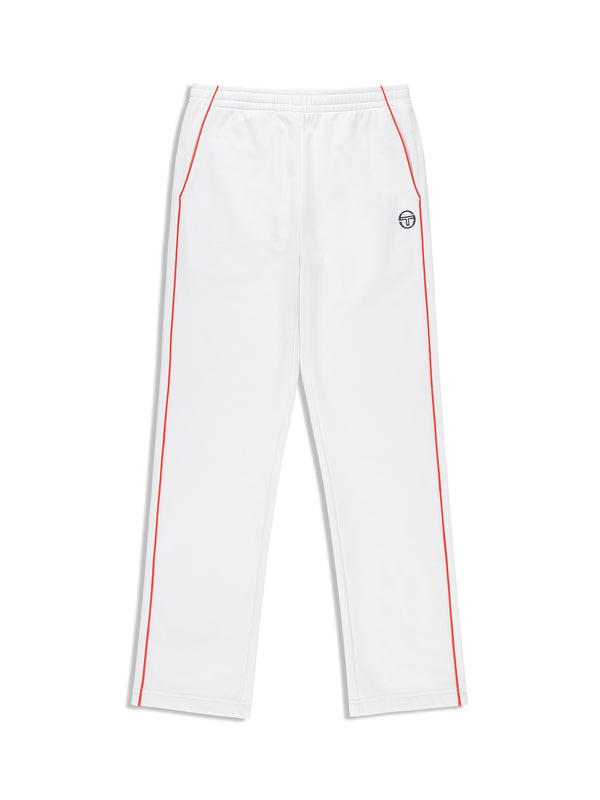 egonlab x sergio tacchini Olmi Track Pant- Brilliant White