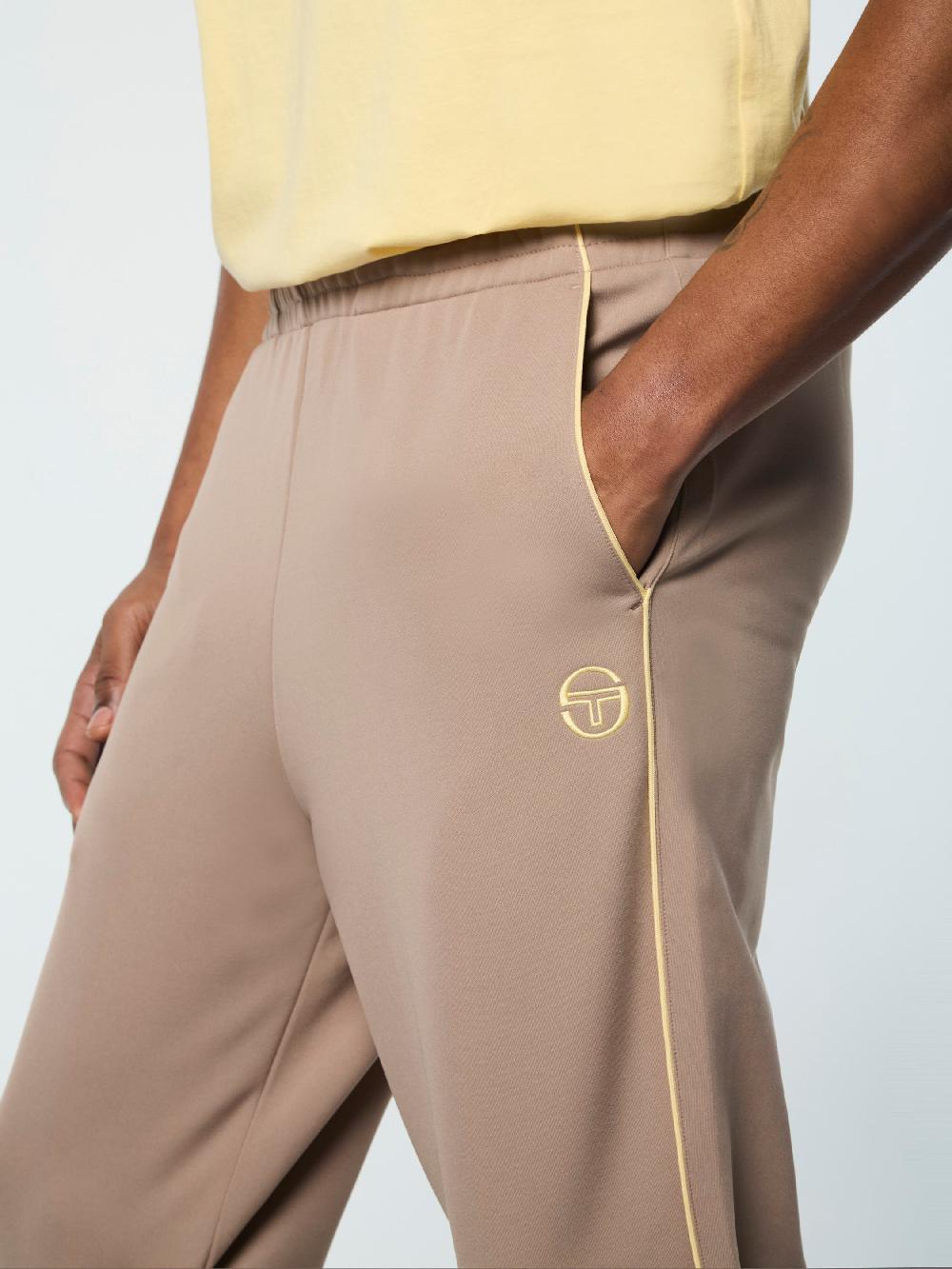 Egonlab X Sergio Tacchini Olmi Track Pant- Taupe Grey