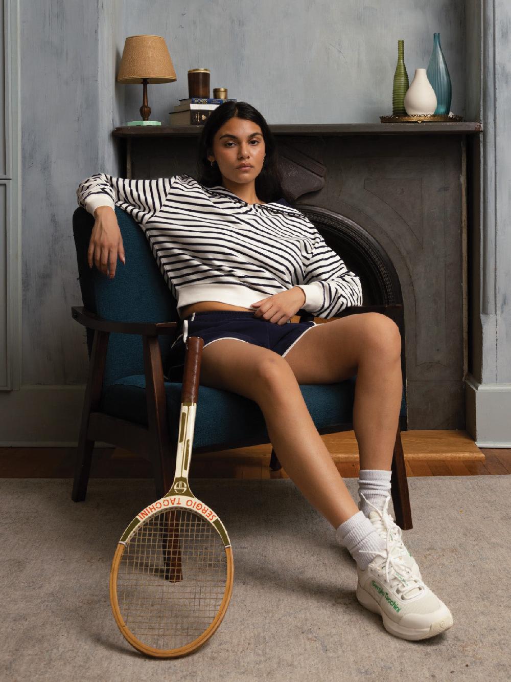 Egonlab X Sergio Tacchini On Court 101 Sneaker- White