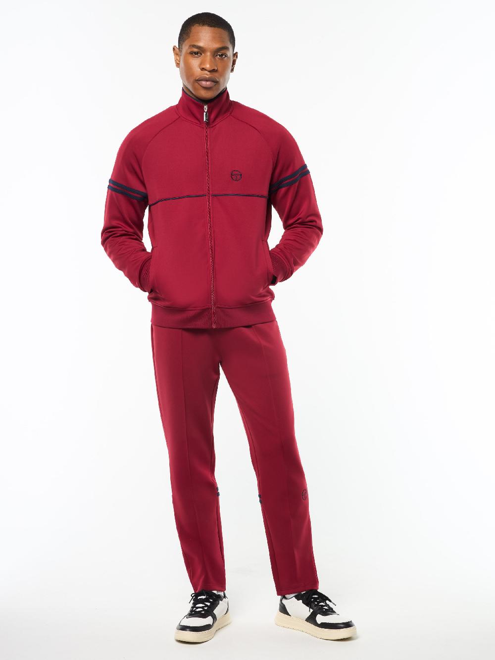 Egonlab X Sergio Tacchini Orion Track Jacket- Rhubarb