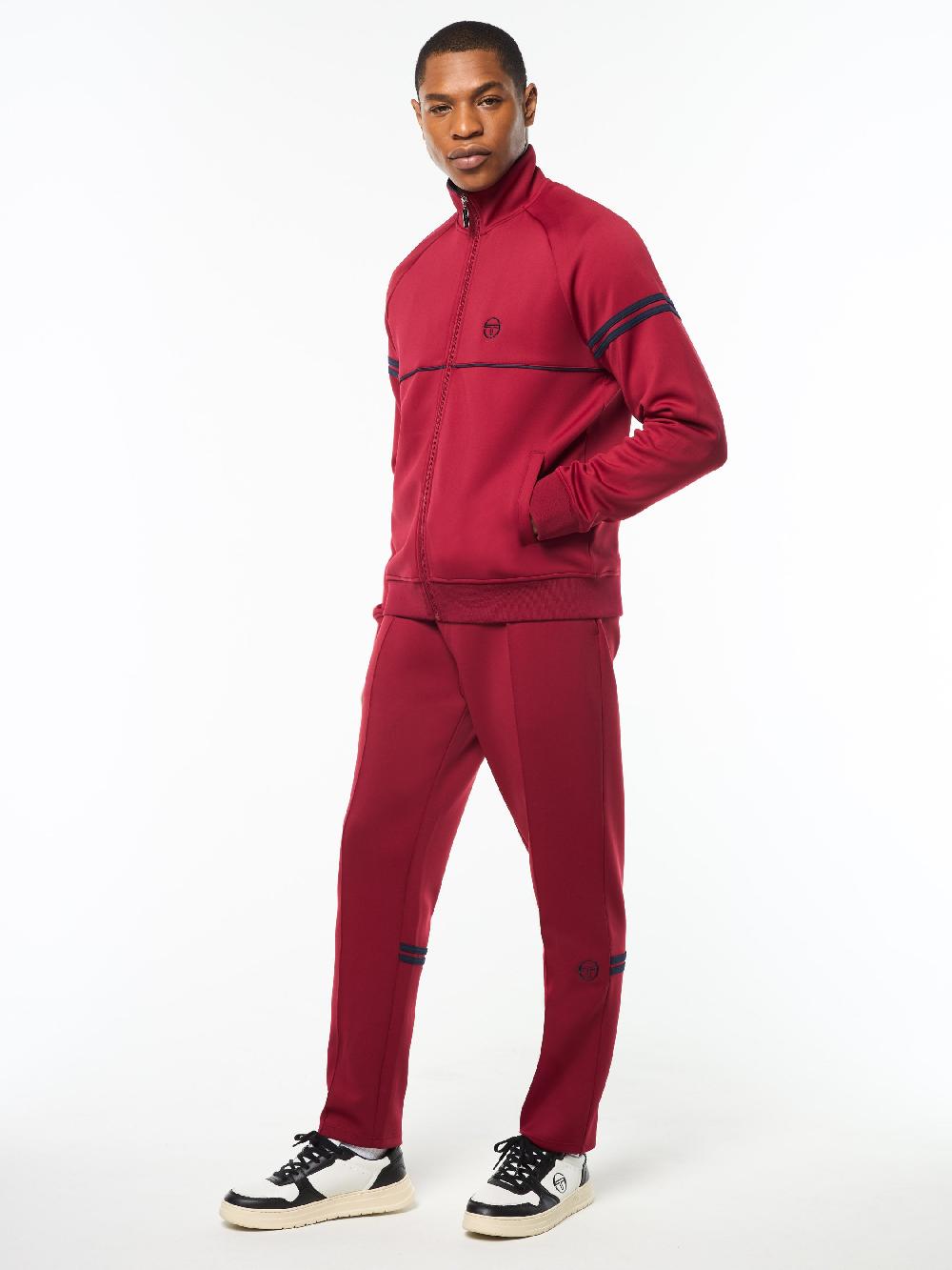 Egonlab X Sergio Tacchini Orion Track Jacket- Rhubarb