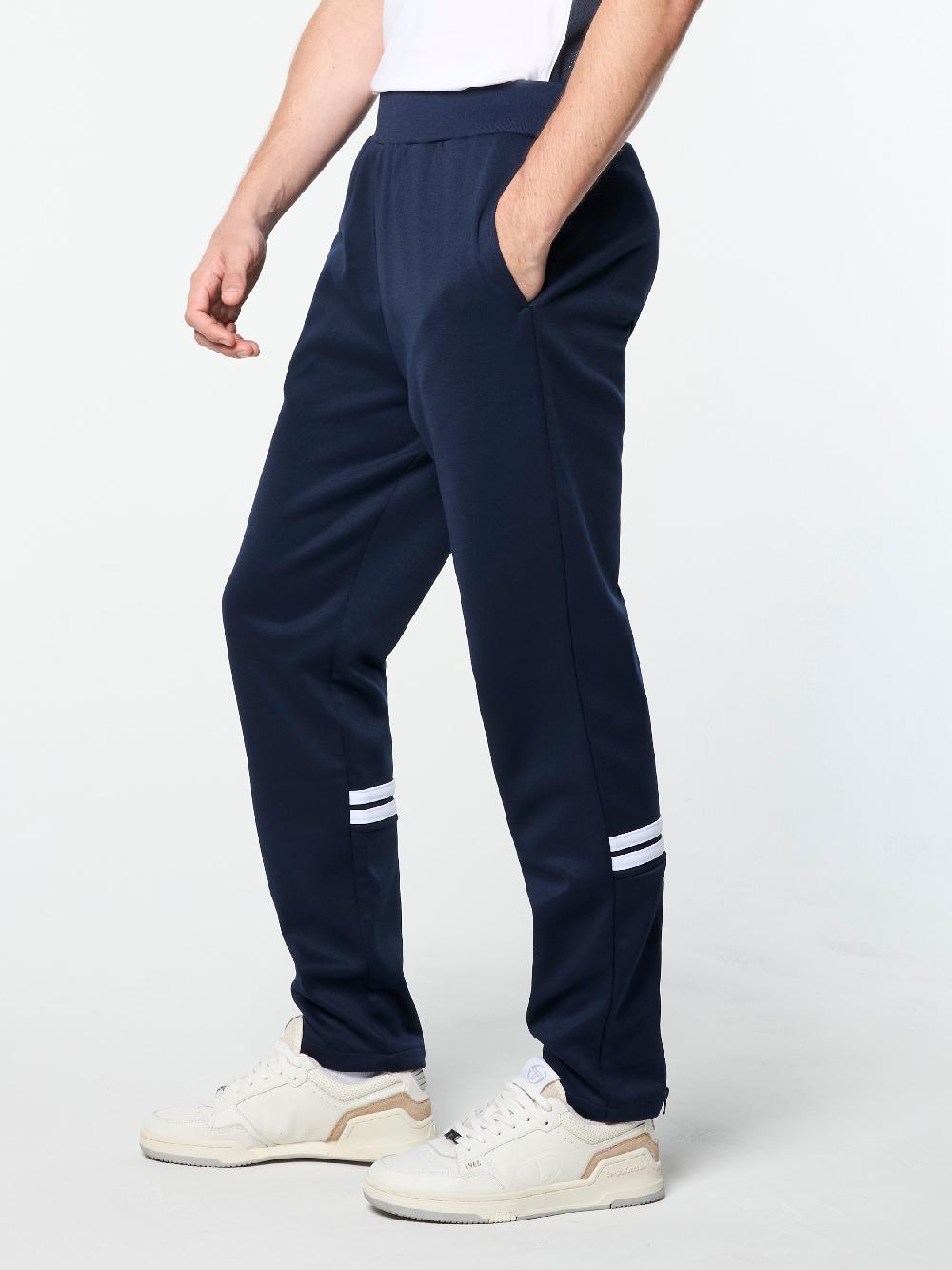 Egonlab X Sergio Tacchini Orion Track Pant- Maritime Blue/ White