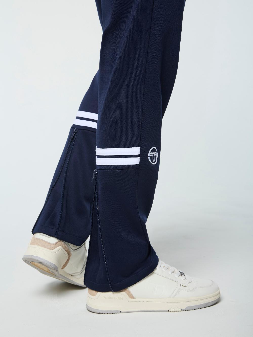 Egonlab X Sergio Tacchini Orion Track Pant- Maritime Blue/ White