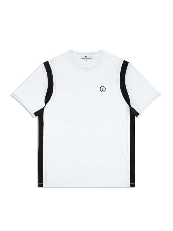 egonlab x sergio tacchini Paco T-shirt- Brilliant White