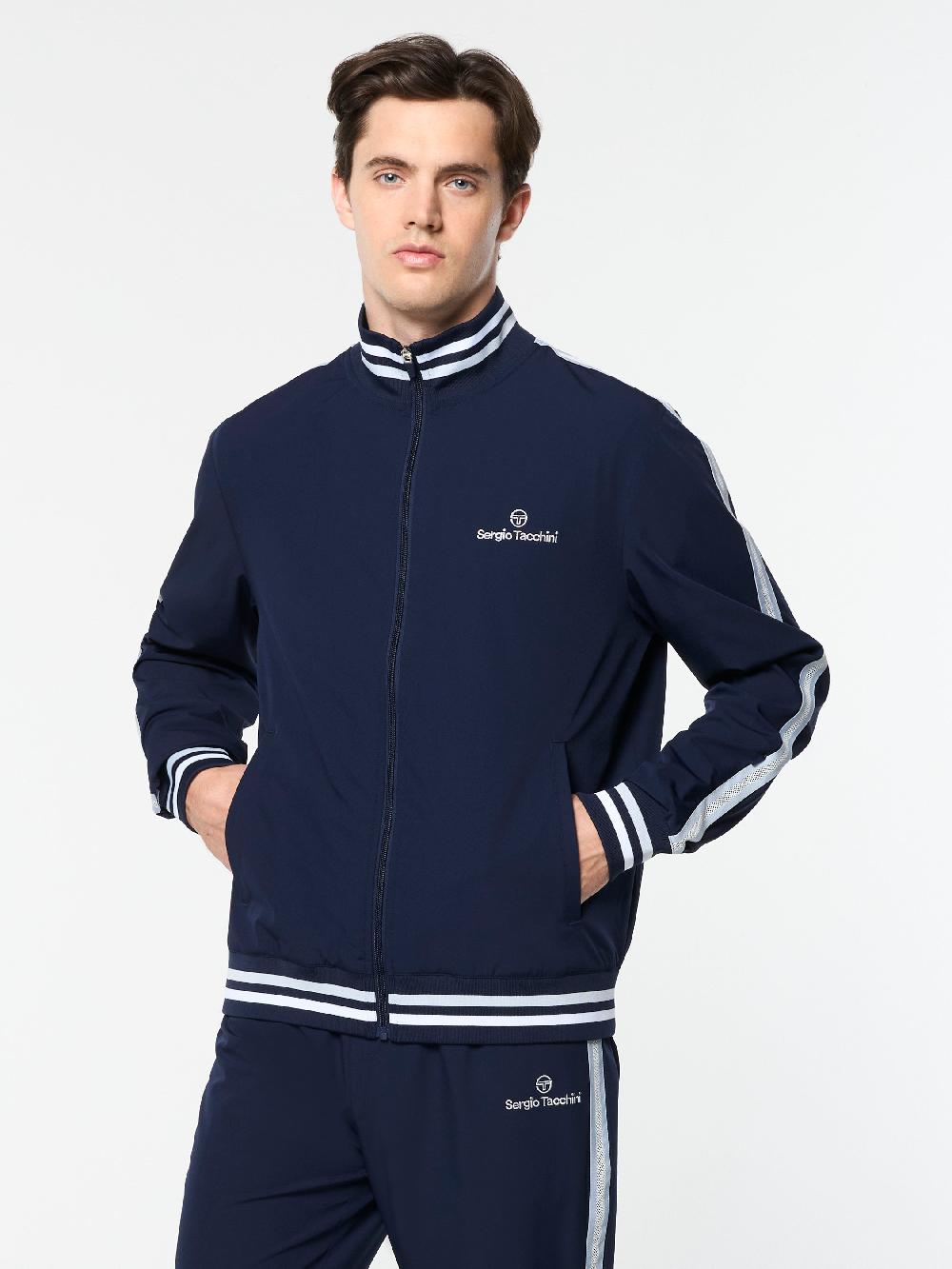 Egonlab X Sergio Tacchini Paco Track Jacket- Maritime Blue