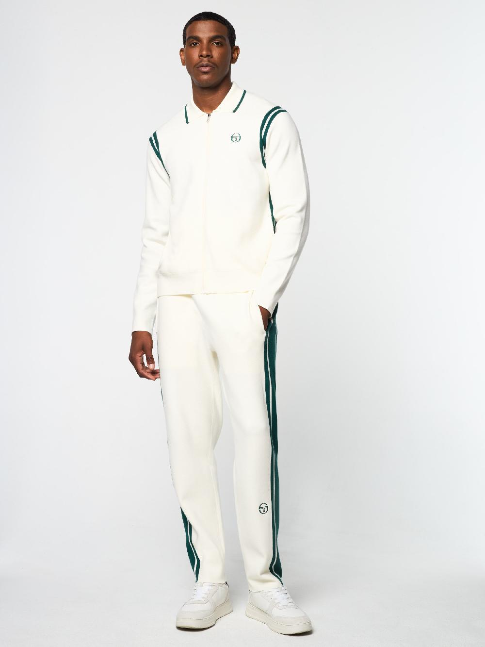 Egonlab X Sergio Tacchini Palla Track Jacket- Gardenia