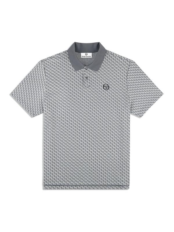 egonlab x sergio tacchini Paolo Knit Polo- Quiet Shade
