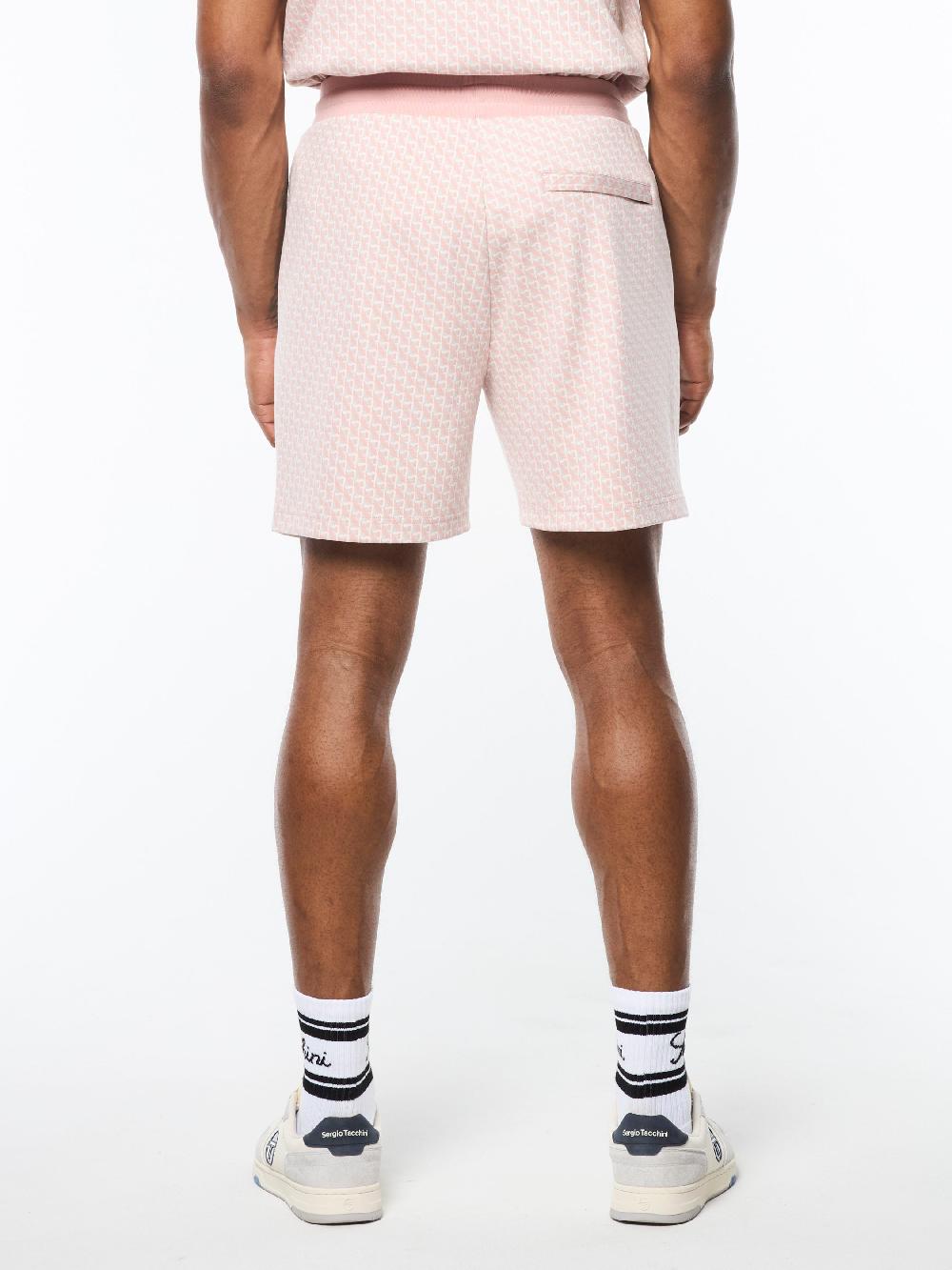 Egonlab X Sergio Tacchini Paolo Knit Shorts- Pale Mauve