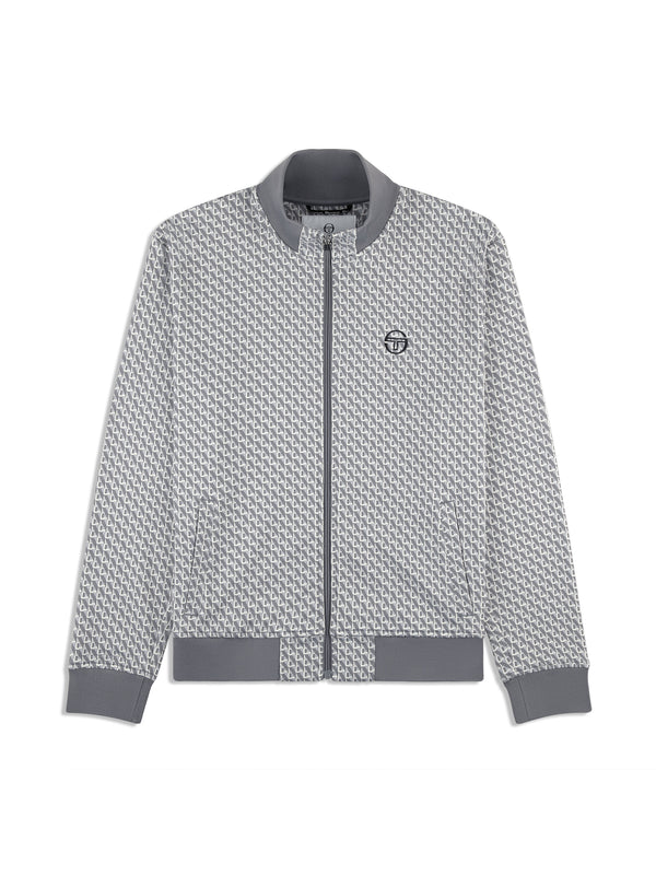 egonlab x sergio tacchini Paolo Knit Track Jacket- Quiet Shade