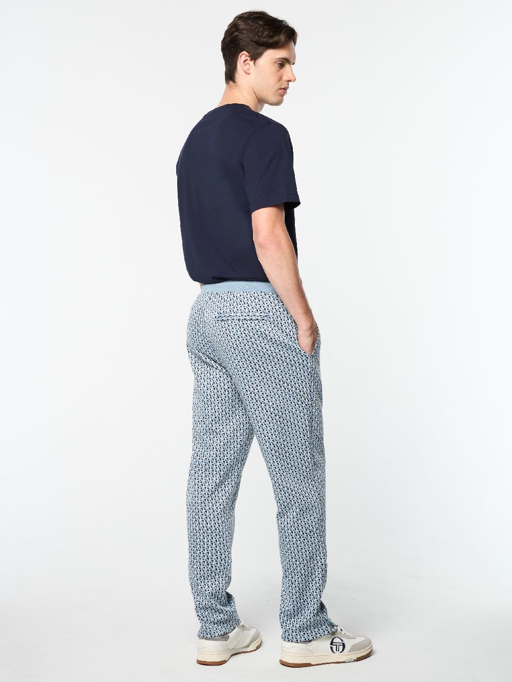Egonlab X Sergio Tacchini Paolo Knit Track Pant- Faded Denim