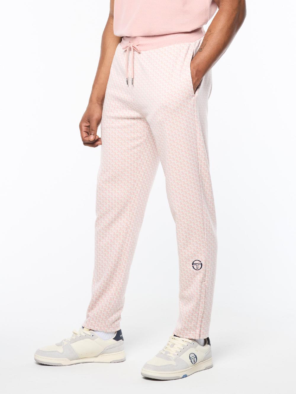 Egonlab X Sergio Tacchini Paolo Knit Track Pant- Pale Mauve