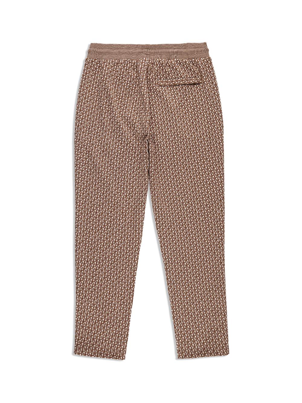 Egonlab X Sergio Tacchini Paolo Knit Track Pant- Taupe Grey