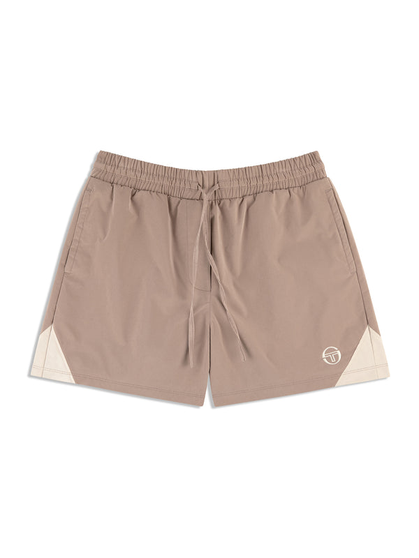 egonlab x sergio tacchini Pippa Track Short- Taupe Grey