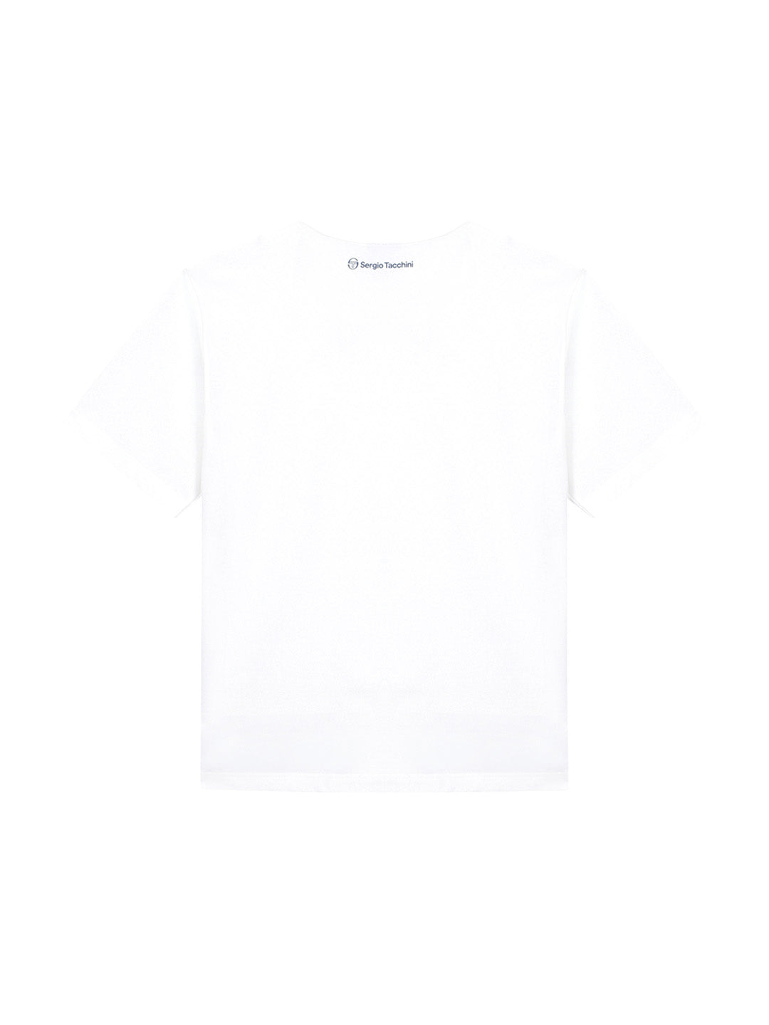Egonlab X Sergio Tacchini Preppy Artwork T-Shirt- Off White