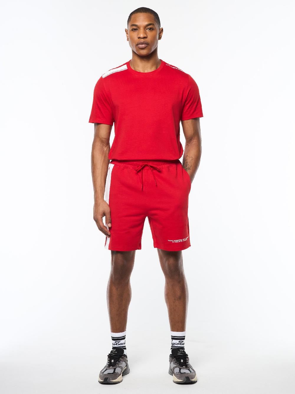 Egonlab X Sergio Tacchini Presto Short- Adrenaline Rush/ White