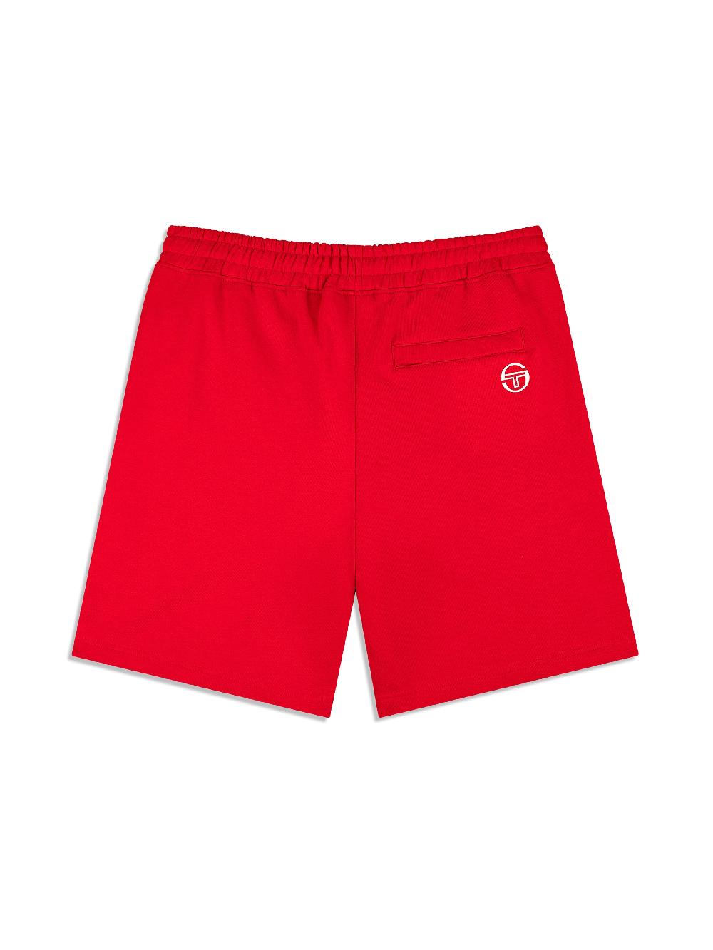 Egonlab X Sergio Tacchini Presto Short- Adrenaline Rush/ White