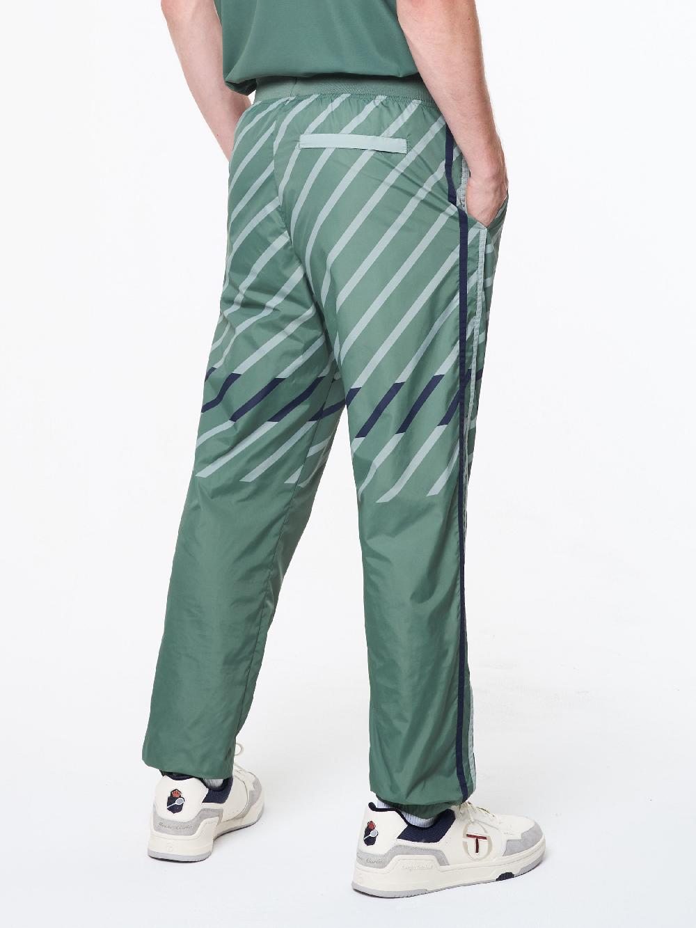 Egonlab X Sergio Tacchini Quadretto Track Pant- Duck Green