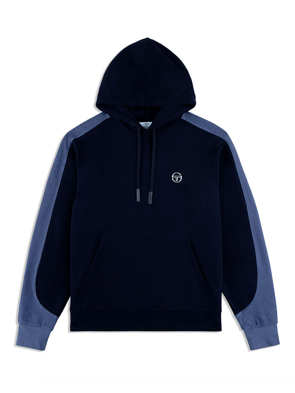 egonlab x sergio tacchini Remo Hoodie- Maritime Blue
