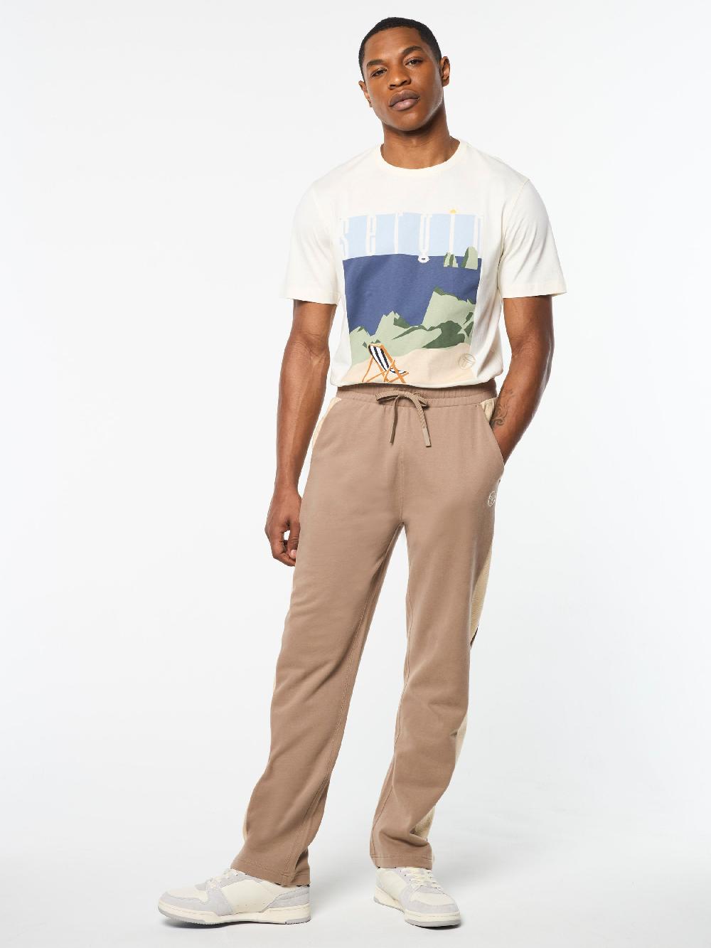 Egonlab X Sergio Tacchini Remo Sweatpant- Taupe Grey