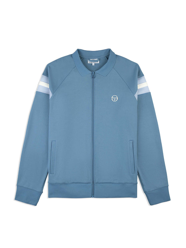 egonlab x sergio tacchini Rimini Track Jacket- Faded Denim
