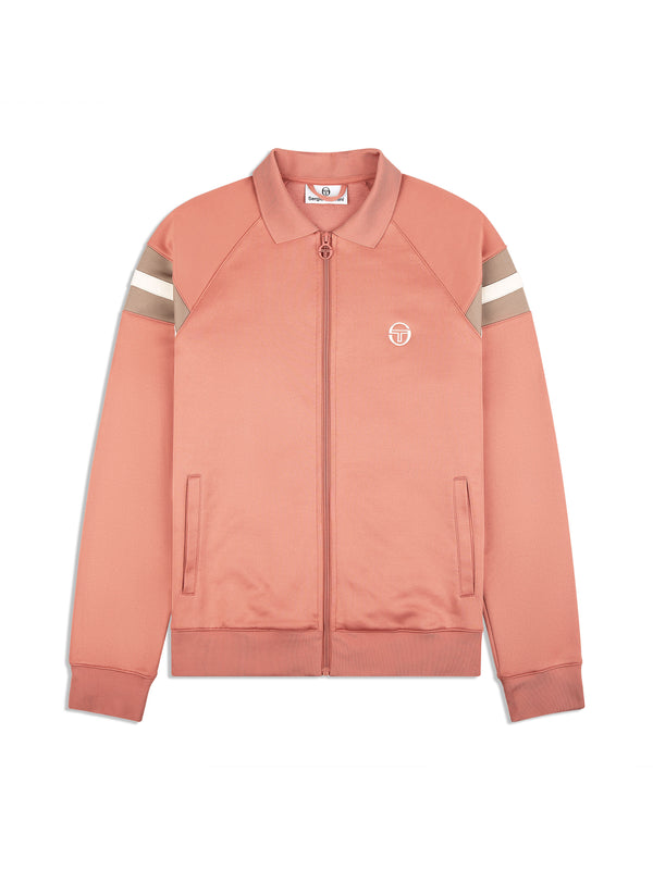 egonlab x sergio tacchini Rimini Track Jacket- Light Mahogany