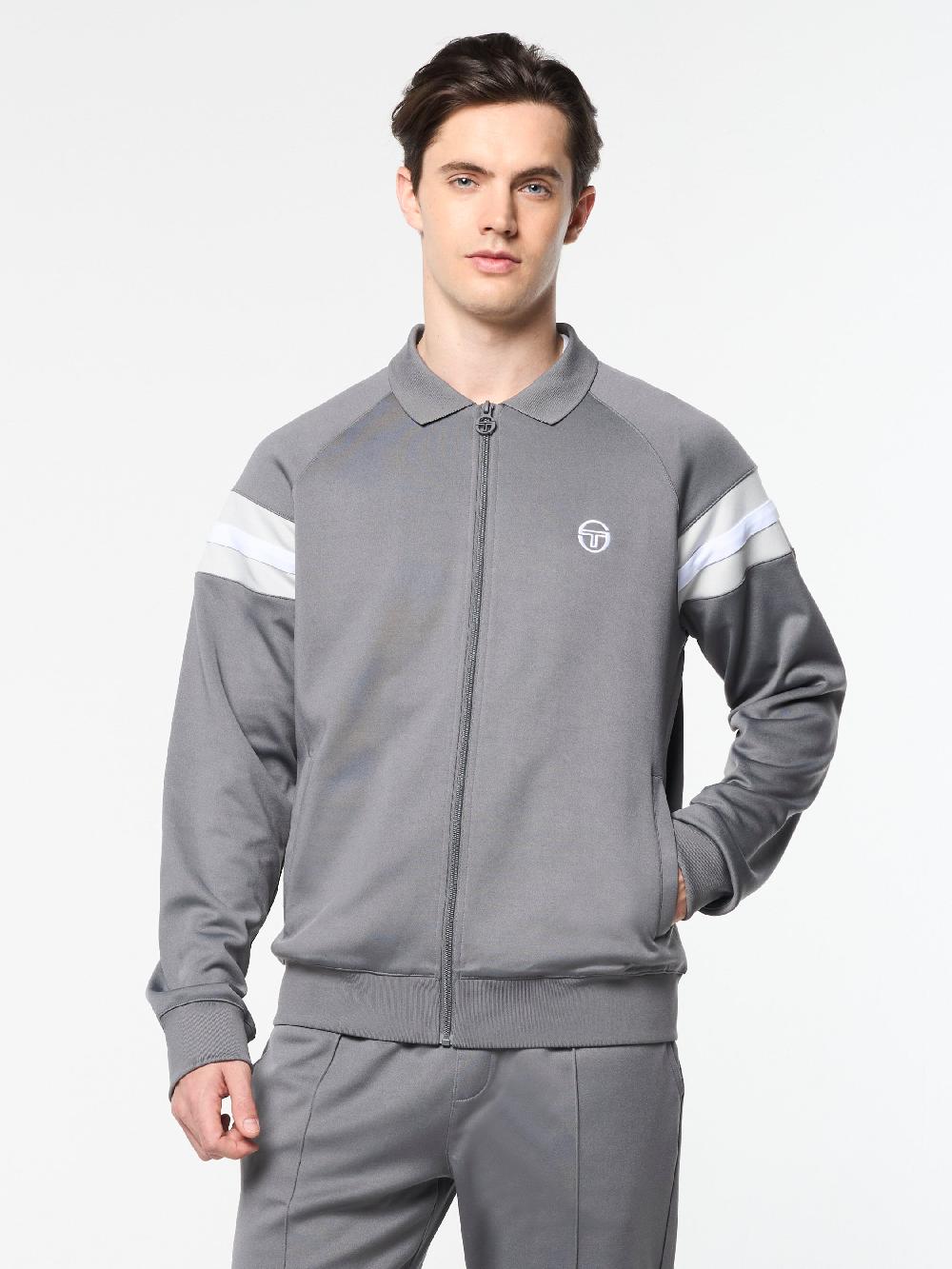 Egonlab X Sergio Tacchini Rimini Track Jacket- Quiet Shade