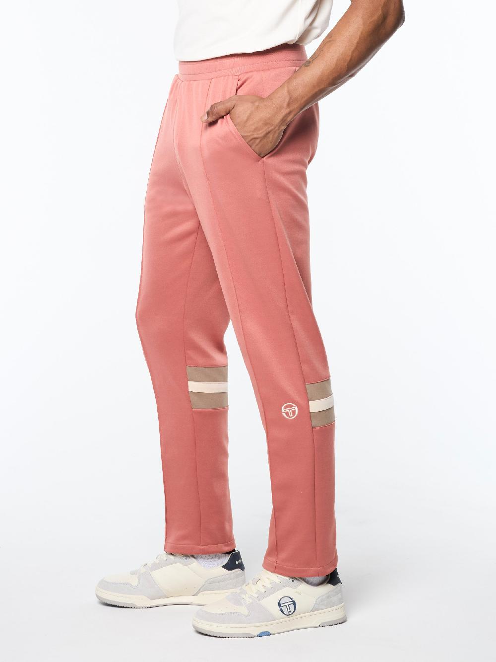 Egonlab X Sergio Tacchini Rimini Track Pant- Light Mahogany