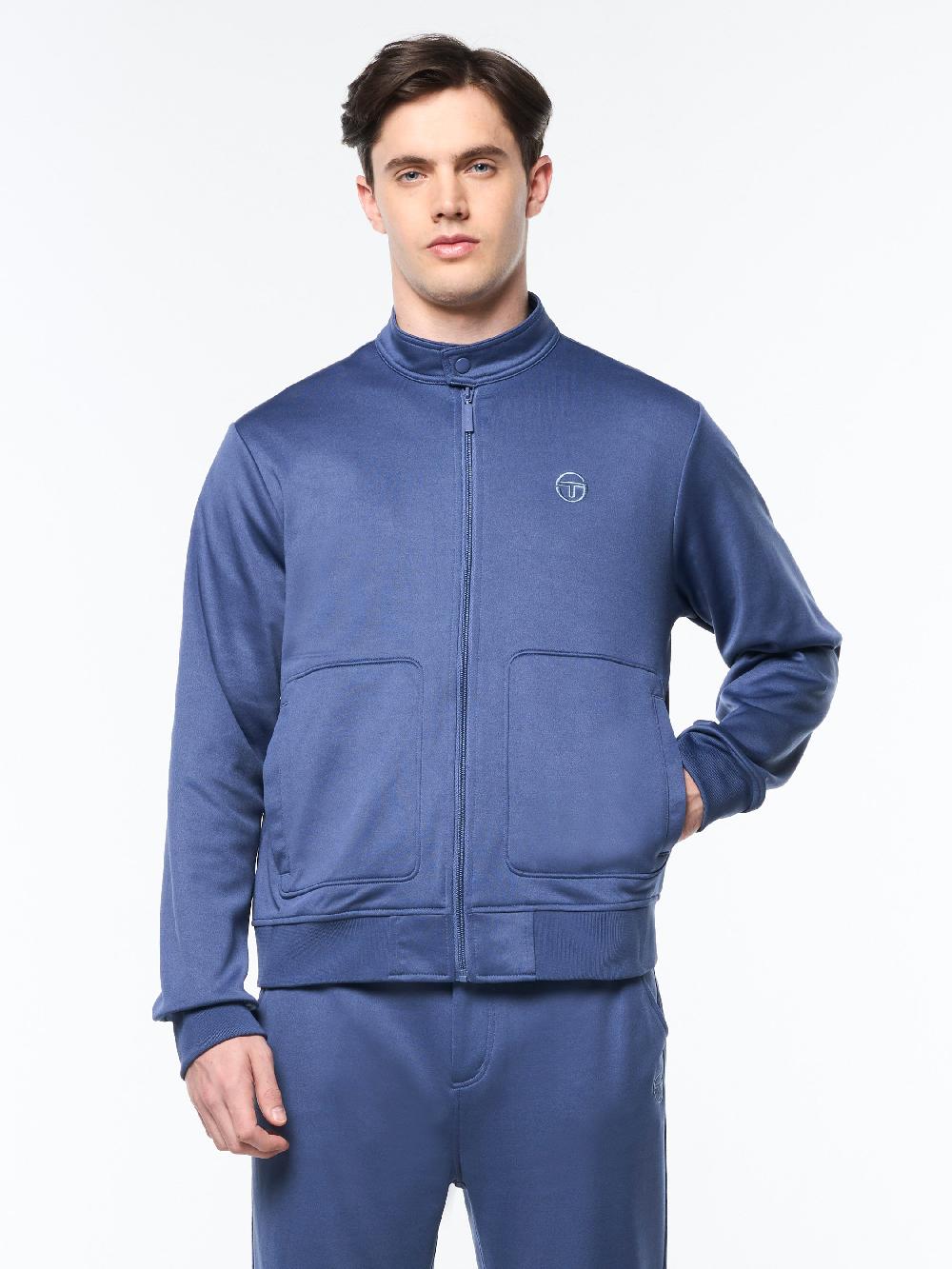 Egonlab X Sergio Tacchini Sandro Track Jacket- Blue Indigo