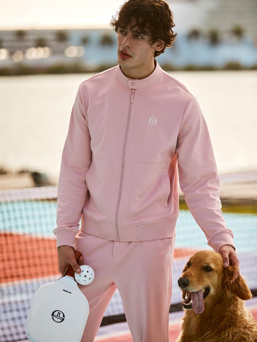 Egonlab X Sergio Tacchini Sandro Track Jacket- Pale Mauve