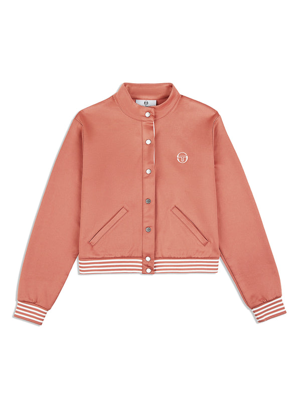 egonlab x sergio tacchini Sienna Track Jacket- Light Mahogany