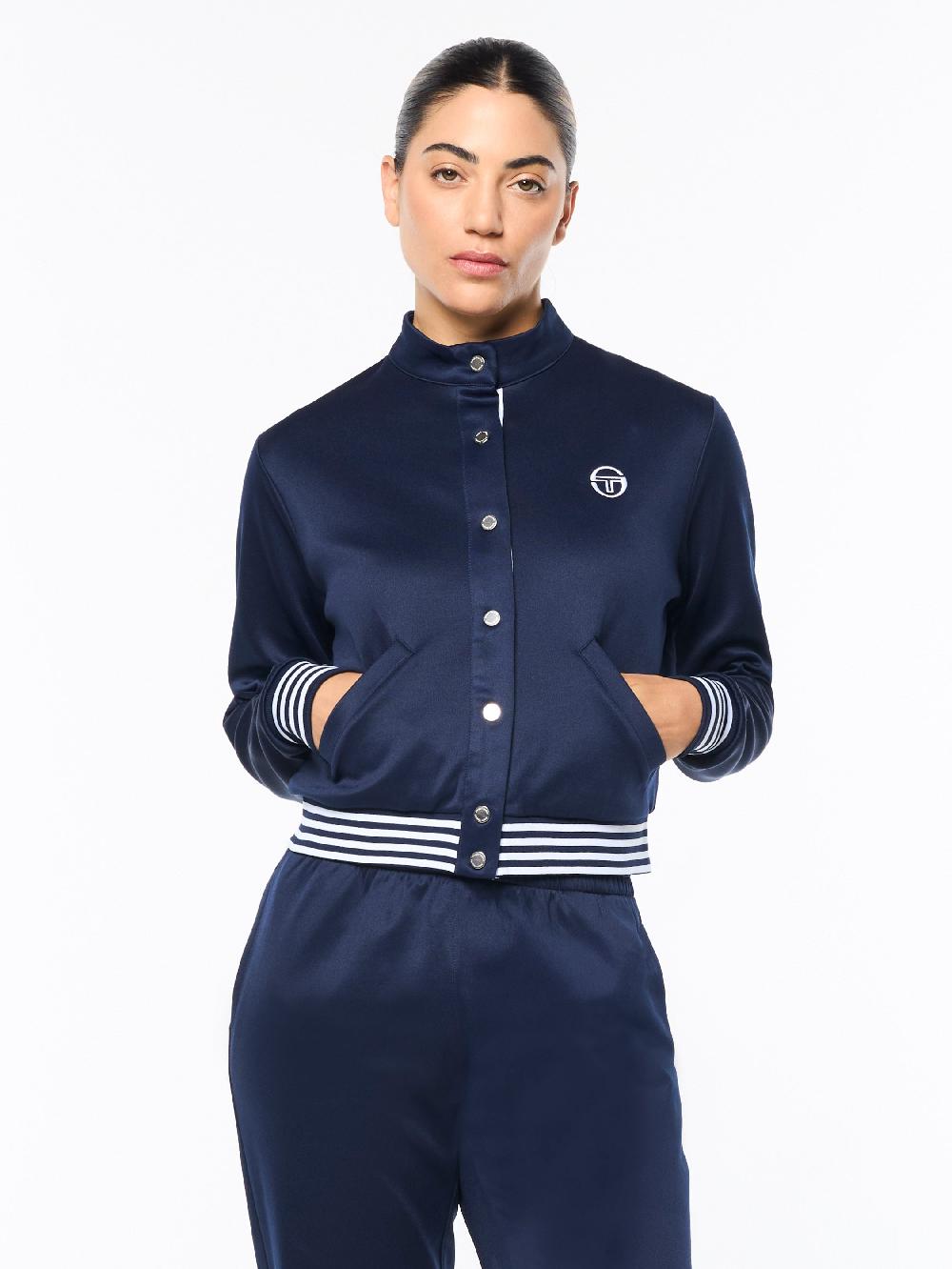 Egonlab X Sergio Tacchini Sienna Track Jacket- Maritime Blue