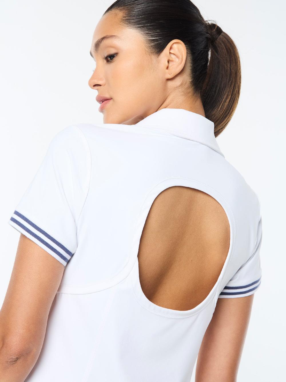 Egonlab X Sergio Tacchini Silvia Dress- Brilliant White