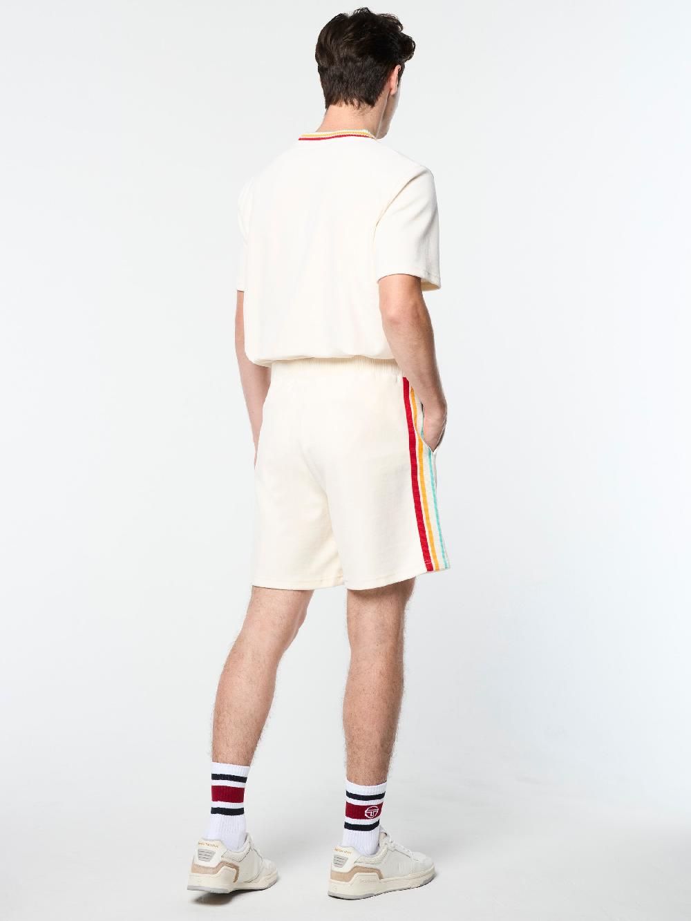 Egonlab X Sergio Tacchini Slice Short- Gardenia/ Gold