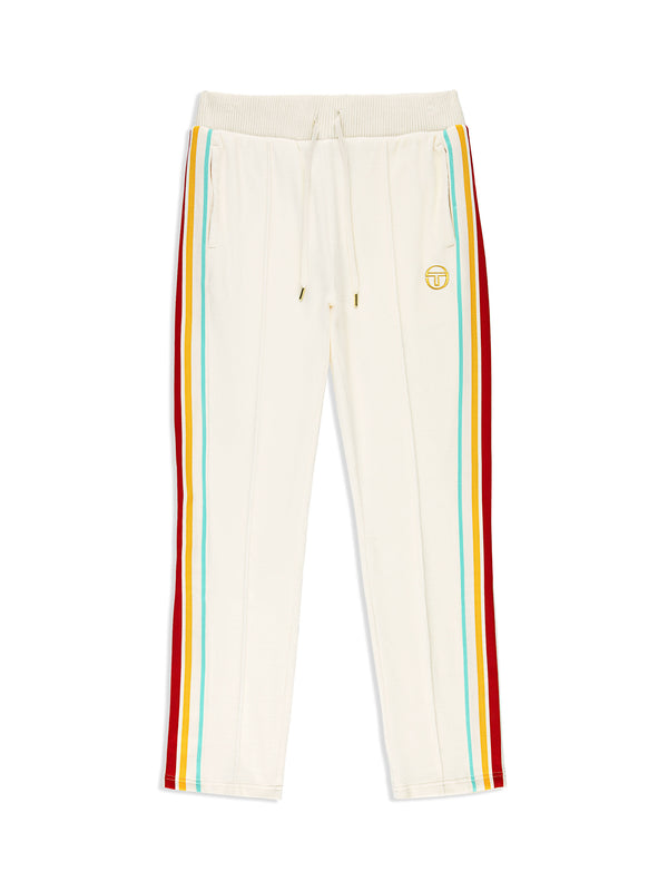 egonlab x sergio tacchini Slice Track Pant- Gardenia/ Gold