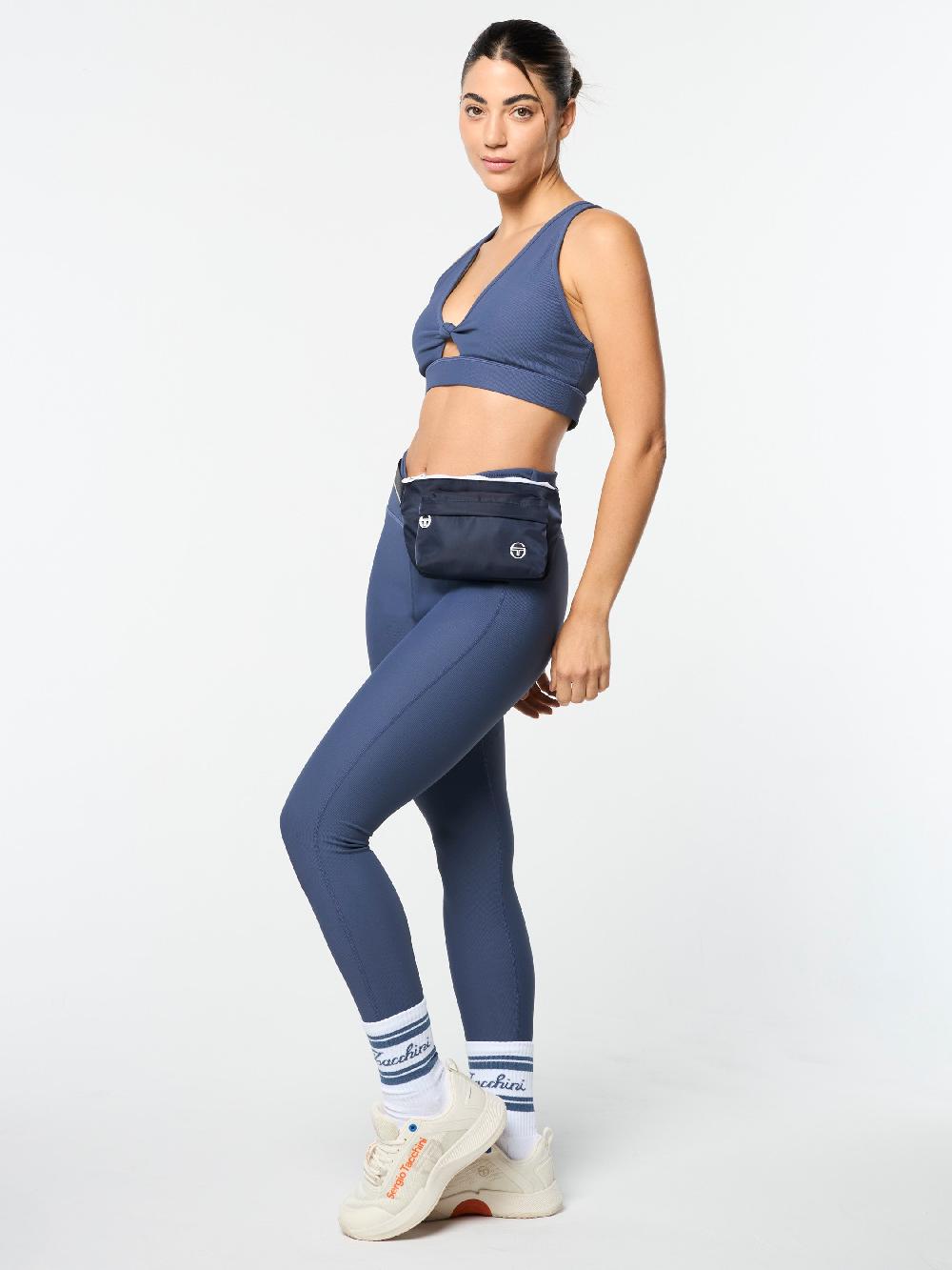 Egonlab X Sergio Tacchini Small Belt Bag- Maritime Blue