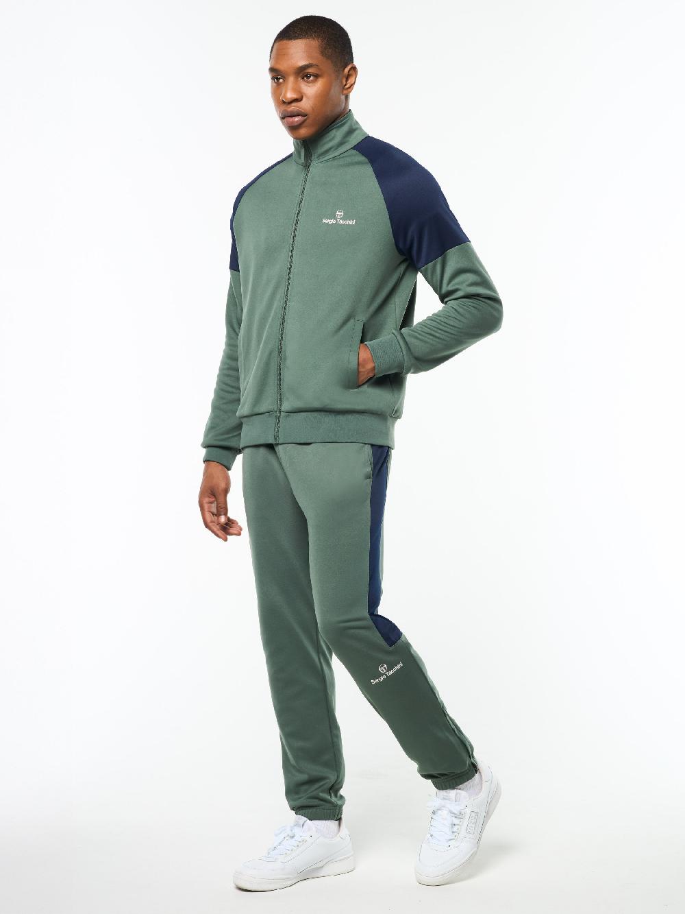 Egonlab X Sergio Tacchini Spacco Track Jacket- Duck Green