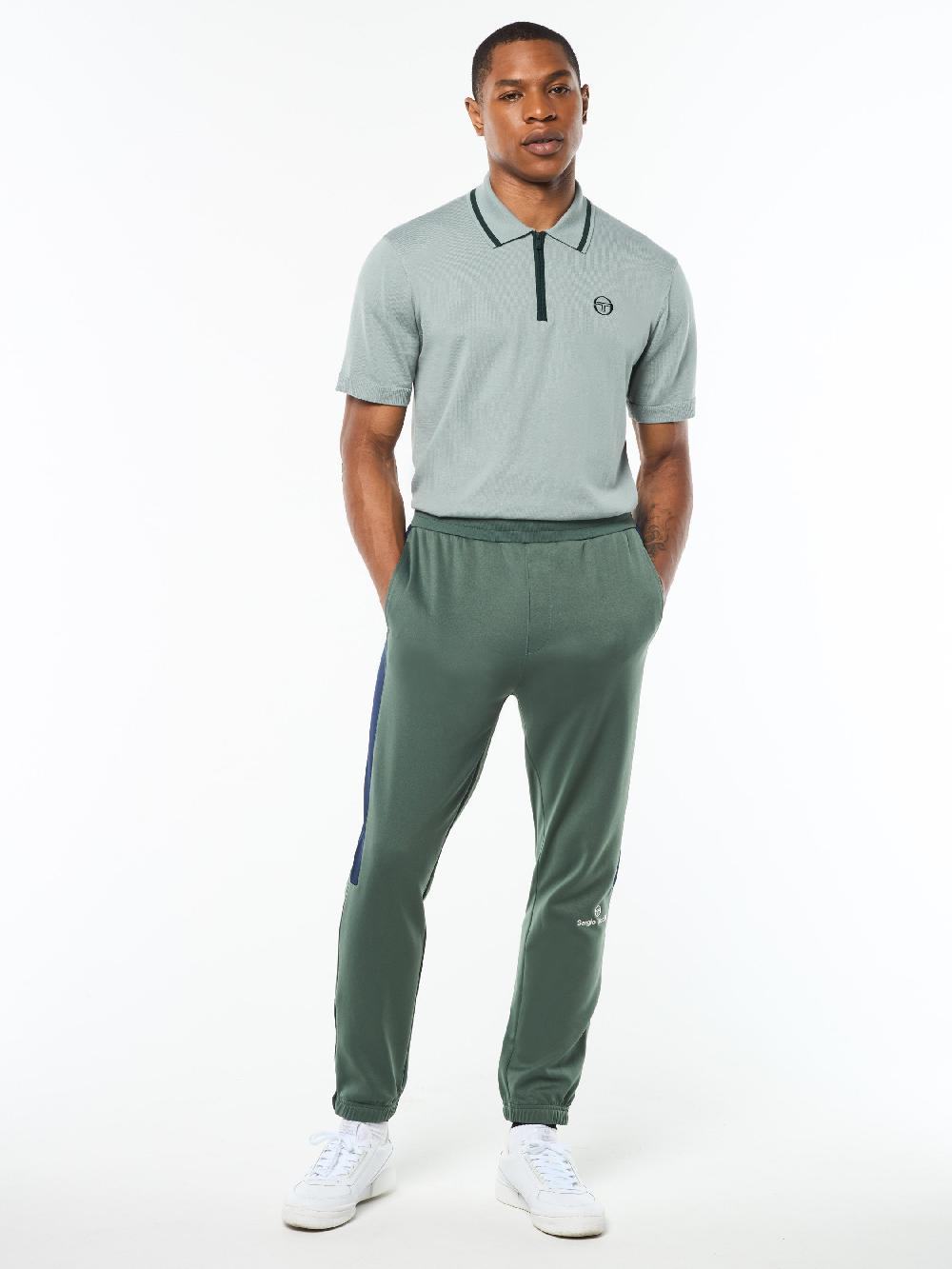 Egonlab X Sergio Tacchini Spacco Track Pant- Duck Green