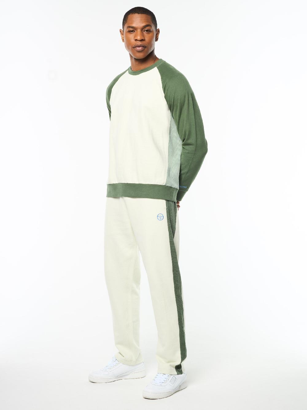 Egonlab X Sergio Tacchini Suonare Crewneck- Almost Aqua