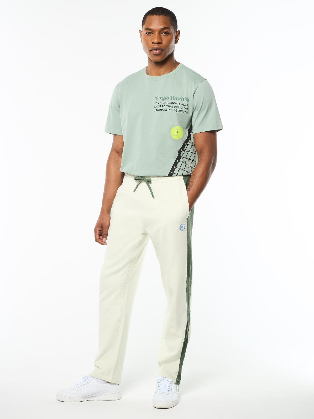 Egonlab X Sergio Tacchini Suonare Sweatpant- Almost Aqua