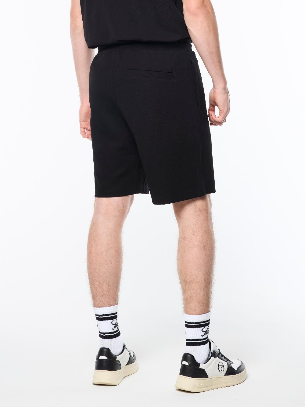 Egonlab X Sergio Tacchini Suveniri Shorts- Black Beauty