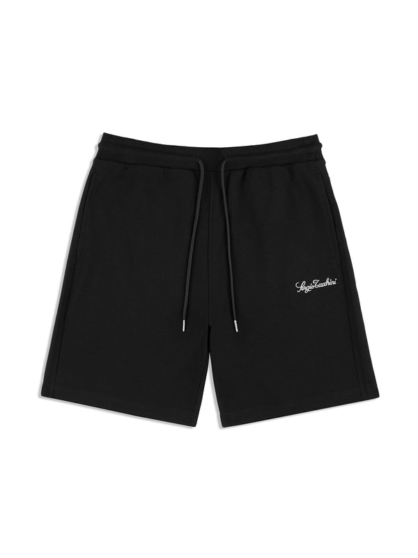 egonlab x sergio tacchini Suveniri Shorts- Black Beauty