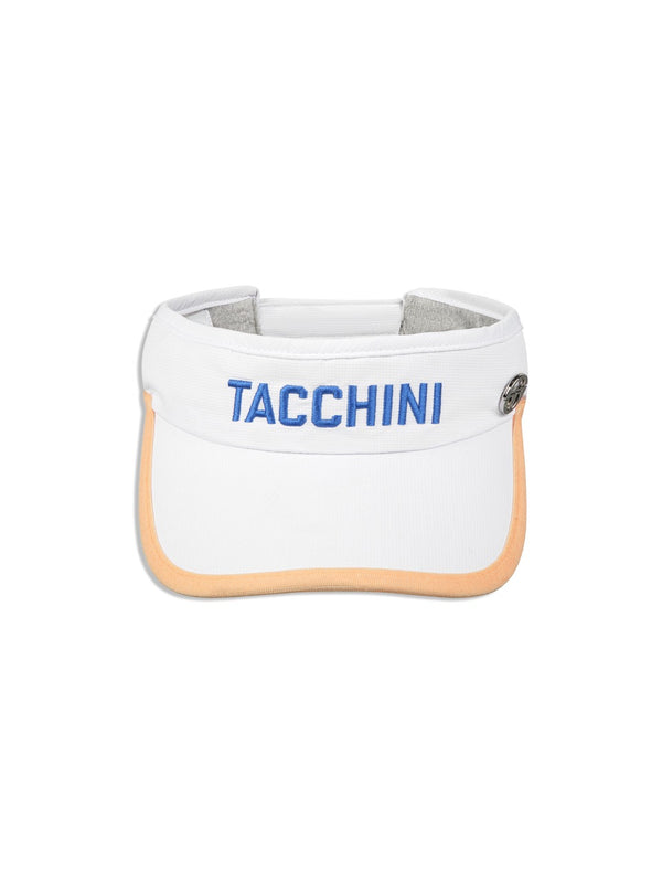 egonlab x sergio tacchini Tacchini Sports Visor- Brilliant White