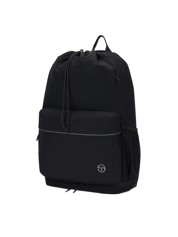 egonlab x sergio tacchini Tacchini String Back Pack- Black/ Black