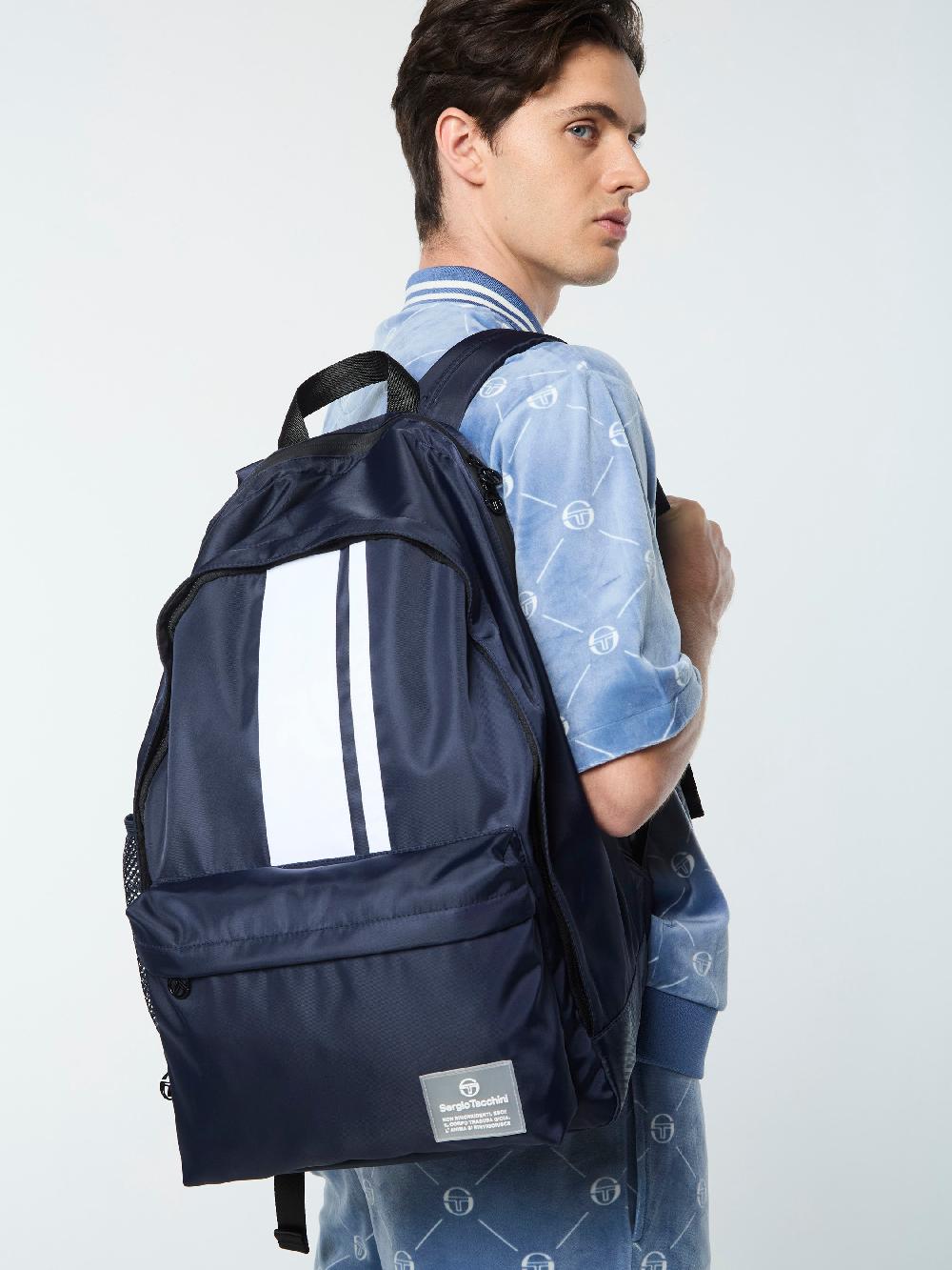 Egonlab X Sergio Tacchini Tennis Back Pack- Maritime Blue