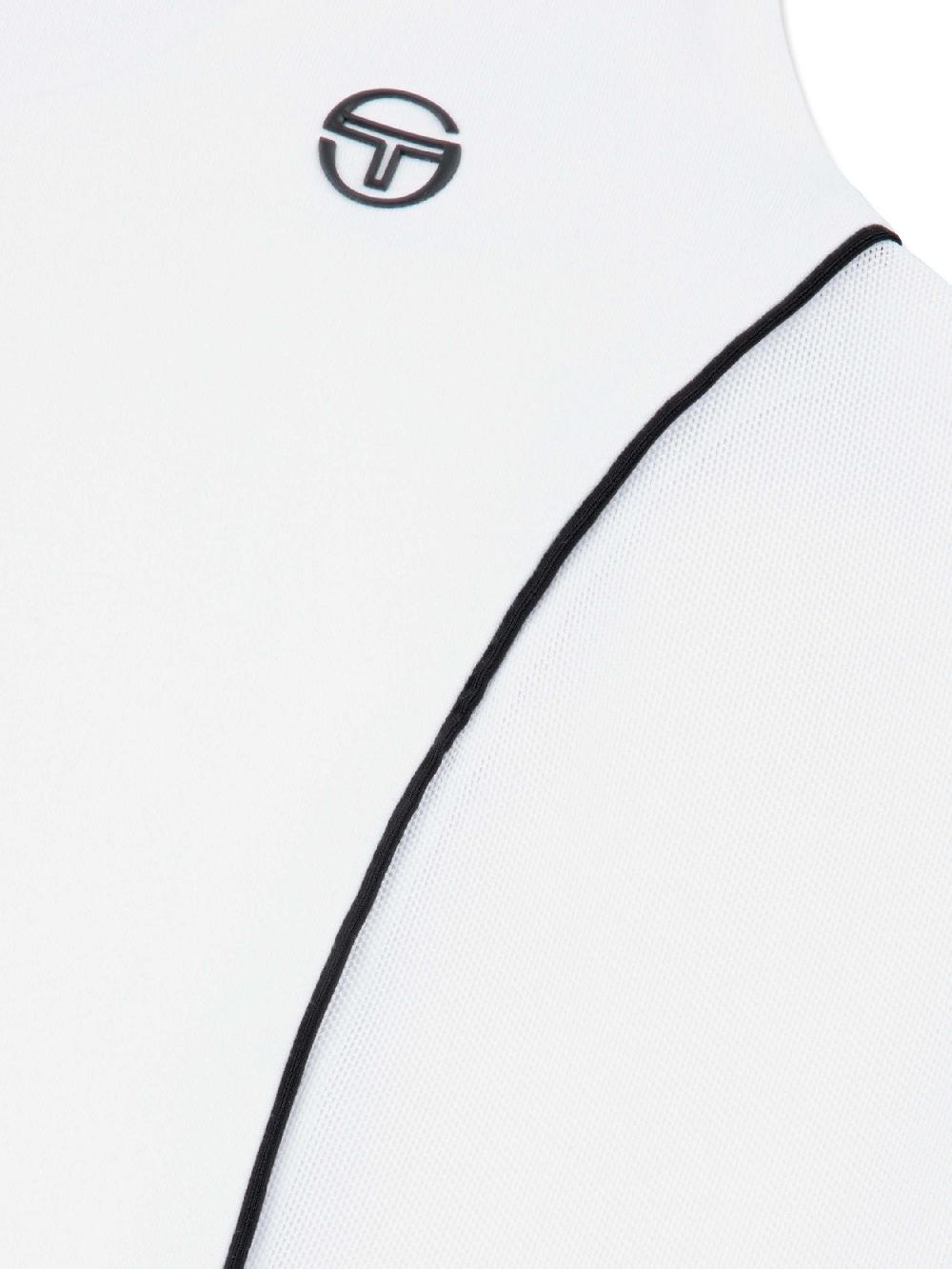 Egonlab X Sergio Tacchini Tessa Scoop Neck Tank- Brilliant White