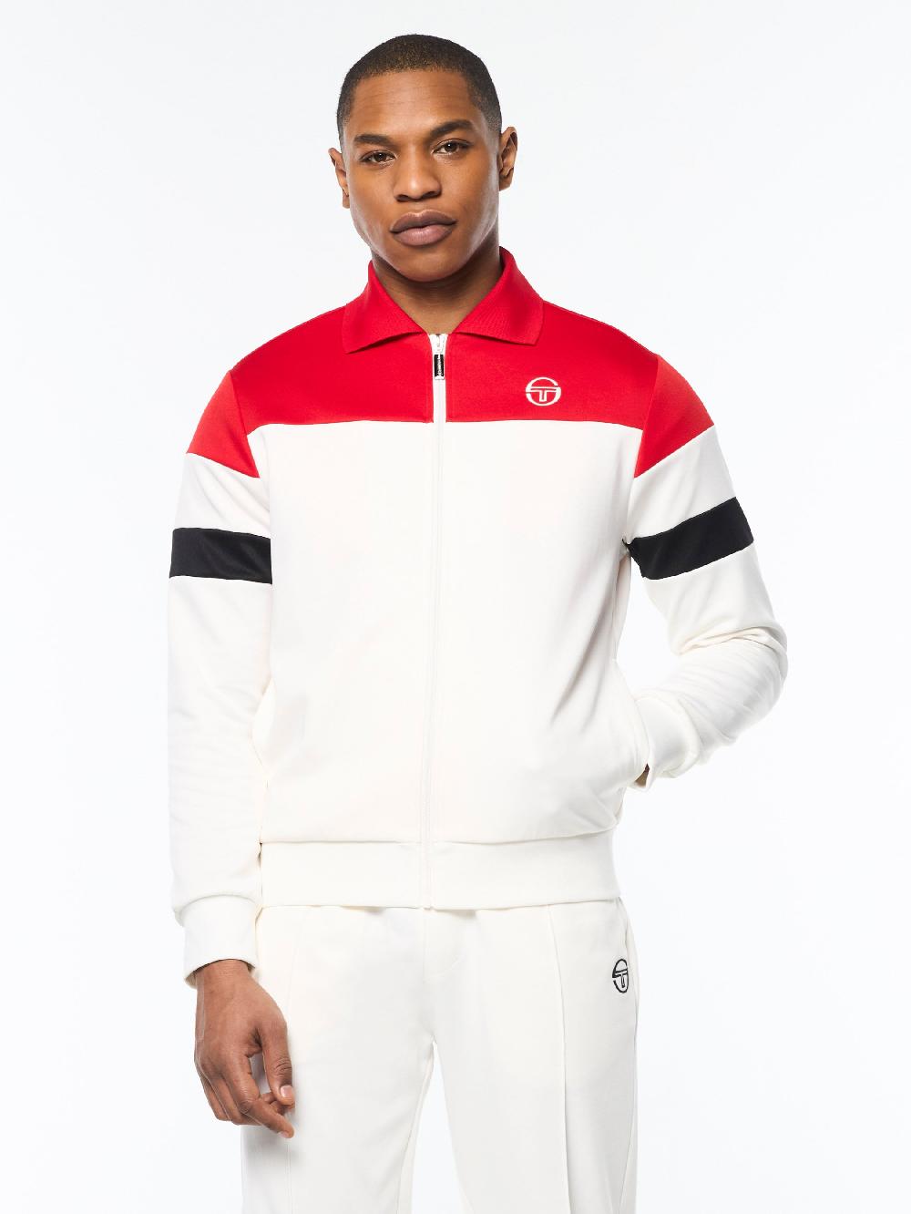 Egonlab X Sergio Tacchini Tomme Track Jacket- Gardenia